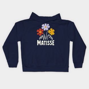 Matisse Flowers Lover Kids Hoodie